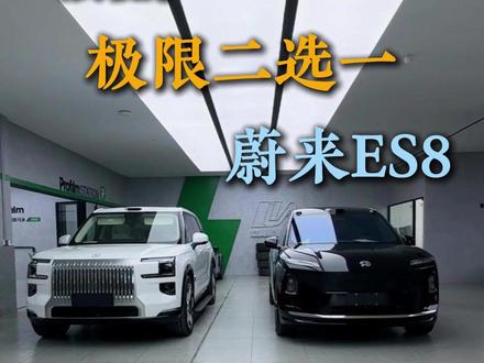 极氪9X,蔚来ES8极限二选一,你会怎么选?#极氪9x #蔚来ES8 #9X #ES8 #选车
