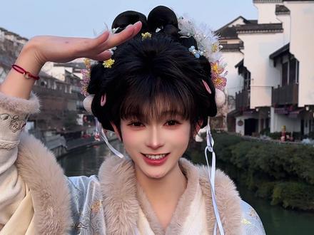 清风上南枝~ #古风 #探故知 #手势舞 #翻唱 #反差