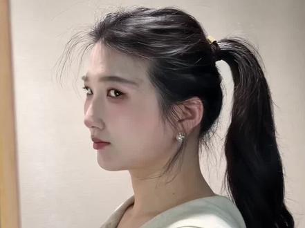 饱满蓬松高马尾|超详细教程 #尝试一个新look #等我先摆好造型