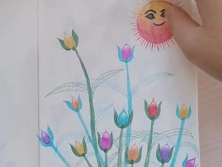 找妈妈要来了她平时画画的本子,借此记录一下(^.^)#民间手艺 #谁还没个隐藏技能 #简笔画画 #爱你老妈,明天见