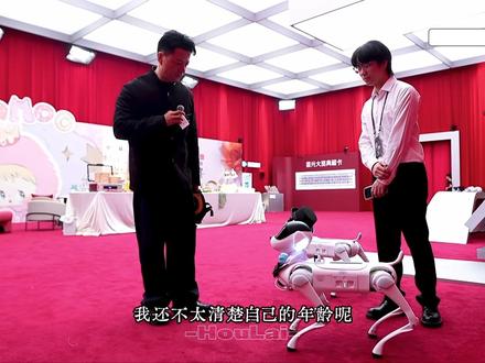 咱们老年人就这样一直对着机器狗问年龄
(有点像过年走亲戚)
#段奕宏 #星光大赏 #老人味