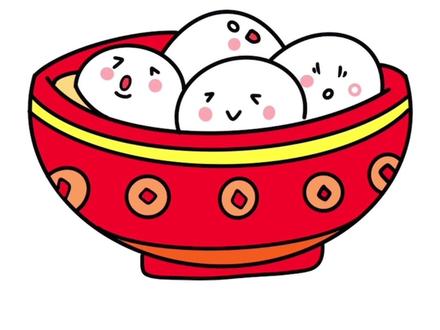 10半圆画汤圆超简单~元宵节大家记得吃汤圆哦,元宵节快乐🎉#简笔画 #一起学画画 #汤圆 #元宵节快乐