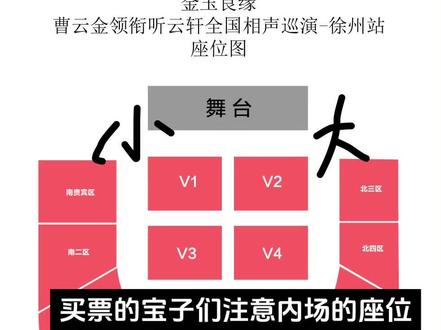 曹云金徐州买了票的宝子们注意查看座位哦,看看你坐在哪里#曹云金 #听云轩全国巡演 #徐州 #曹云金听云轩巡演徐州站