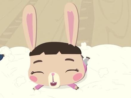 松软的“棉花”用英语怎么说?#墨羽动画#熊兔子贝贝#知识合伙人#学前启蒙@抖音青少年#英语启蒙#抖动六一#动画