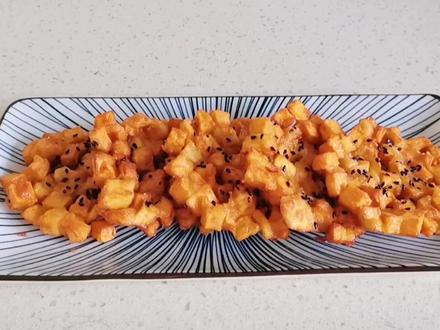 红薯别再煮着吃了,快试试香甜可口的红薯烙,小时候的最爱地瓜烙