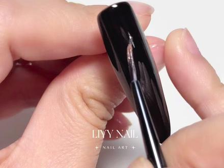 教程来咯!~#美甲教程 #新年美甲 #马头彩绘