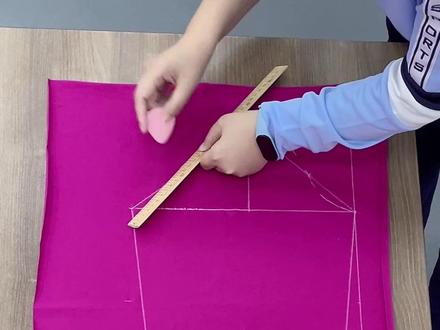 T恤袖子的裁剪方法#裁剪教程 #裁剪方法简单实用