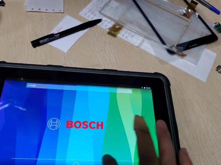 BOSCH博世KT710D解码器DCU110触摸屏幕测试