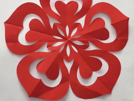 零基础入门剪纸教程 #非遗传承 #手工剪纸 #剪纸艺术 #手工