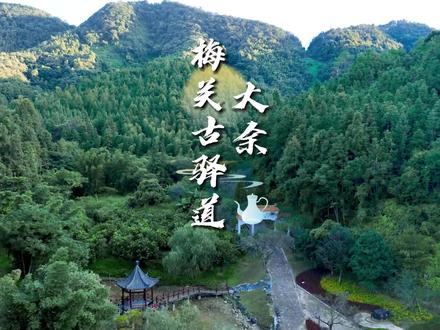 大余梅关古道,秦汉古韵,遗响千年 #全球学子嘉游赣 #全球学子嘉游赣红色赣州最热情 #大余丫山 @青春江西 @江西风景独好 @江西赣州文旅