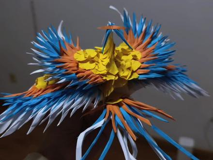 灼灼韶华之凤凰🐦🔥#折纸 #凤凰