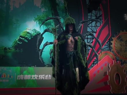 欢乐谷惊奇潮玩节即将闭幕!! 错峰畅玩不排队,NPC集体收官欢送,完美结束狂欢夜#成都欢乐谷惊奇潮玩节 #欢乐谷 #欢乐谷npc有多好看