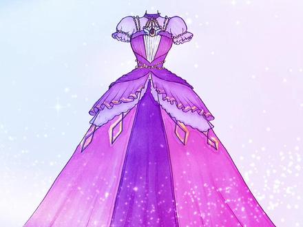 画#乐美公主 的公主裙#简笔画 #手绘 #奇妙萌可 #怎么样画简单的公主 @抖音小助手 @抖音青少年