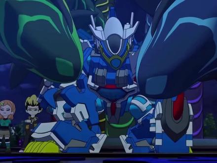 「在水里,就是我的天下」#斗龙战士 #加比纳