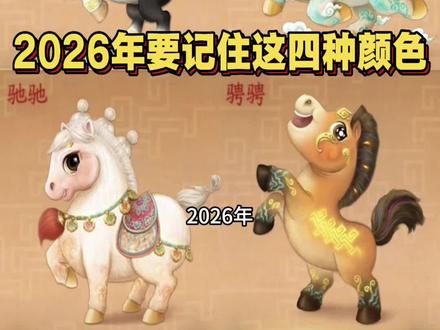 2026本命年穿红?春晚吉祥物悄悄换了答案#1978年的马🐴#属马 #1990年属马 #本命年穿红色 #相信科学拒绝迷信