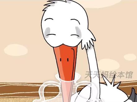 经典故事:狐狸和鹳#英语启蒙 #绘本故事 #零基础英语 #英文动画 #亲子阅读 #幼儿英语故事