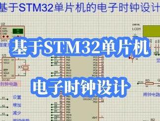 Proteus仿真003 基于stm32单片机的电子时钟设计
