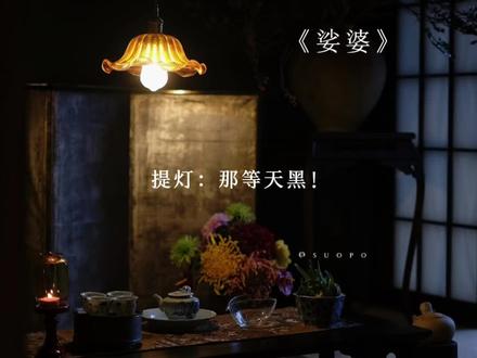 灯下观美人~#娑婆 #诗无茶 #广播剧 @抖音小助手
