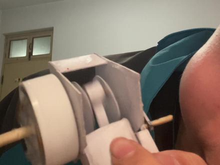 【蒸汽机模型】考验肺活量 原创:@无聊的潘某 #手工diy #手工#模型#机械#纸模