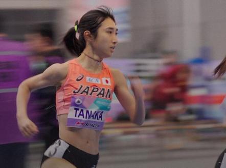 女子1500米决赛精彩回放,🇯🇵田中希实4:19.15夺冠,🇨🇳李春辉4:19.54亚军,🇰🇿杰鲁托4:20.04季军#98跑 #2026年亚洲室内田径锦标赛