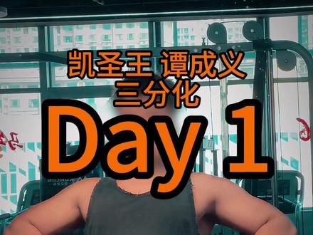 凯圣王谭成义 三分化Day 1 想做什么就去做,要走的弯路一步也少不了
#健身 #减脂 #计划 #健身小白必看经验