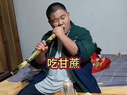 重庆人吃甘蔗的方法#甘蔗 #在拍一种很新的vlog