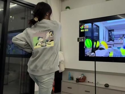 好玩爱玩 @天天跳绳App #天天跳绳app #体感游戏