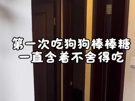 根本不舍得吃啊#狗狗狗 #小狗狗🐶 #可爱的小狗 #毛孩子 #宠物
