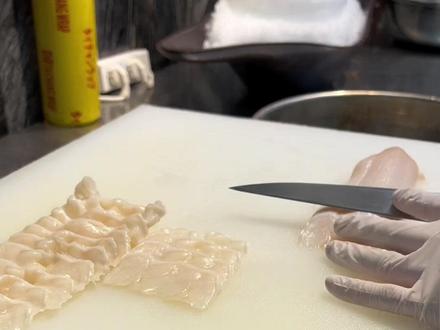 象拔蚌刺身教程#海鲜姿造杭风勇