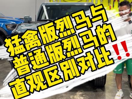 如果你有130个w,你会选择一台猛禽版烈马,还是选择买两台普通版烈马再花30个w改成猛禽版烈马呢?!#杭州猛禽俱乐部 #烈马 #猛禽