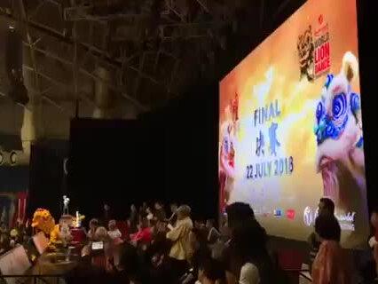 第十三届云顶狮王争霸赛 冠军🏆马来西亚麻坡关圣宫龙狮团#醒狮 #世界狮王