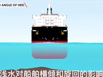#船舶操纵#船舶浅水效应 浅水对船舶横倾和旋回圈的影响