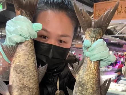 大头鱼是怎么处理切块的,看看我是怎么操作的#刀功