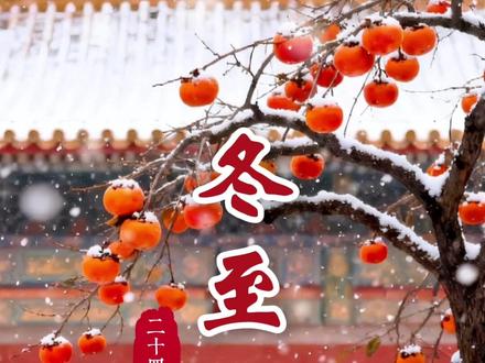 冬至是二十四节气中一个重要的节气,又称日南至、冬节、亚岁。是中国民间的传统祭祖节日,被视为冬季的大节日,在古代民间有“冬至大如年”的讲法。#传统文化 #二十四节气 #冬至 #原创诗词 #祝福语 @觉物美学 @觉物之道