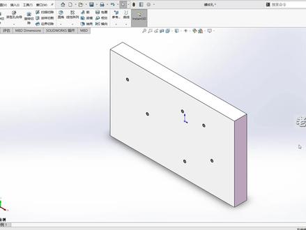 SolidWorks异形孔使用和定位技巧,原来螺纹孔这么简单