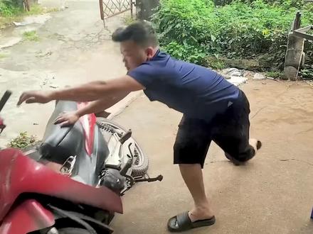 修复刹车把手#修车 #手工