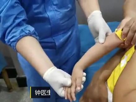 小儿尺桡骨青枝性骨折治疗全过程。