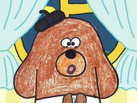 小朋友们画阿奇#道奇 #简笔画 #儿童动画片