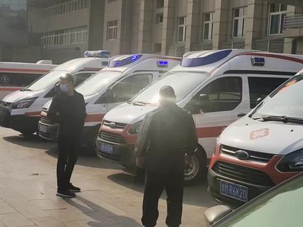 邹平市人民医院,安全防护转移病人到新院开始了