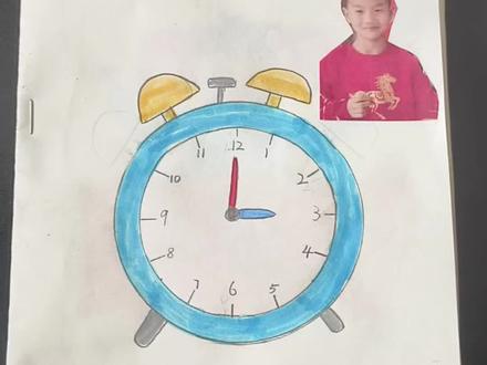 #我的时间小书 #小学生 #二年级 二年级小盆友自己画的我的时间小书,全程自己动手创作,棒棒哒~