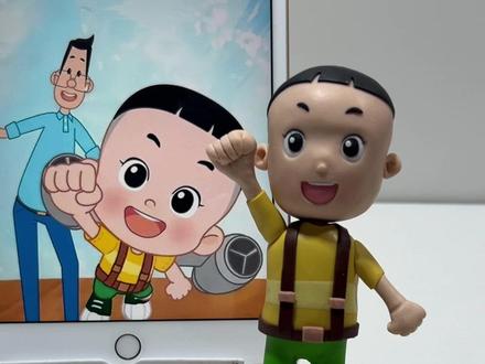 手工还原 大头儿子小头爸爸#手工 #大头儿子小头爸爸