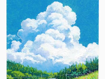 【油画棒】穿越森林的小火车,全程配音教程 #油画棒#绘画#艺术在抖音#2025艺术年鉴#抖音青年艺术家计划