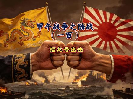 福龙号鱼雷艇出击#甲午战争 #福龙号鱼雷艇 #北洋舰队 #蔡廷干 #黄海海战