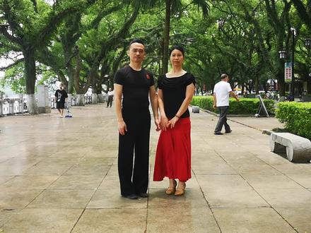 交谊舞快四、垫四,好看的小组合,赶快学起来吧!