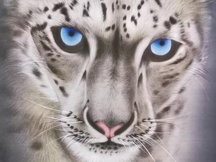 画完这只豹,我再也不想画猛兽了。