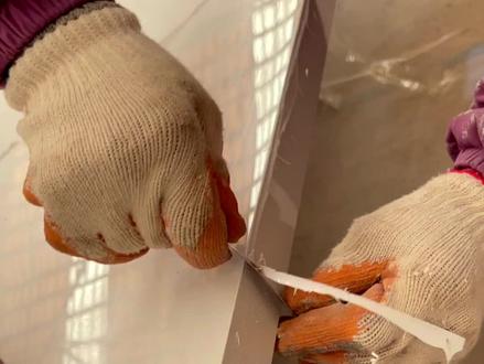 岩板45度拼接收口细节 #岩板 #岩板背景墙 #岩板设计 - 抖音