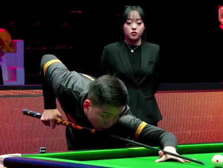 泰艺火力全开,郑肖淮目前来看状态不佳,泰艺大比分领跑#台球 #中式台球单挑 #张泰艺 #郑肖淮