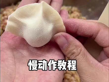 这个手法你学会了吗?#水饺 #手工制作 #美食