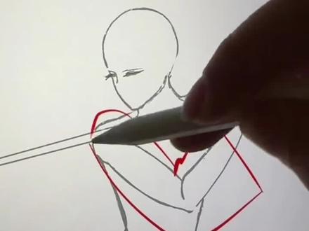 衣服褶皱的正确画法#画画#衣服褶皱画法