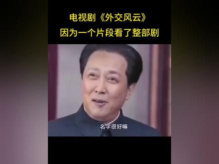 电视剧《外交风云》每天持续更新中,谢谢观看#影视#精彩片段